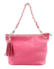 Fashion Top Grain Leather Handbag Shoulder Bag Messenger Bag