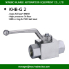 2 inch full port high pressure WOG 5000 hydraulic steel ball valve