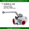 3 way high pressure ball valves same as hydac with lower price best quality made in china
