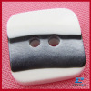 Pearl Square Shell Button, Resin Button