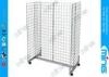 Wire Heavy Duty Gridwall Display Racks H Gondola Unit for Clothing