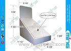 3 Tiers Corrugated Cardboard Display Stands / Counter Display for CDs