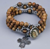 BL0531 Hot Sale Religion Spacer Jewelry Charm Beaded Religion Bracelet