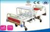 Emergency Use Adjustable Hospital Beds With Dinner Table , ABS Side Rails