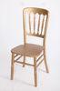 KD Solid Wood Camelot Chair For Indoor , ANSI Party Use Wooden UV Protection Chateau Chair