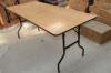 Fashion Durable Plywood Folding Tables , BIFMA Lauan Plywood Party Table Furniture