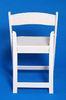 Lightweight White Resin Folding Chair , Polycarbonate Ceremony Event Chair Furniture