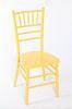 Lacquer Gold Wood Chiavari Chair , Metallic Silla Tiffany For Outdoor Party