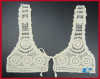 Apparel accessorry neck designs of kurtis collar lace