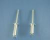 Open End Galvanized Aluminum Blind Rivets Fasteners White Painted For Tube
