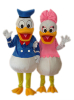 Donald and Dasiy duck, characters,movie cartoon costume,cartoon costumes,disney character costumes,character costumes