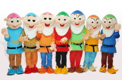 Seven dwarfs, characters,movie cartoon costume,cartoon costumes,disney character costumes,character costumes
