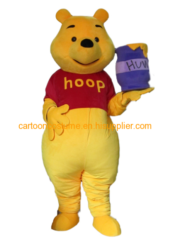 Winnie the pooh costume, cartoon characters,movie costumes,cartoon costumes,disney character costumes,character costumes