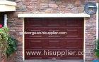 Woodgrain Sectional Automatic Garage Doors With Finger Protection Panel