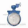 80 inch API6D Pneumatic Butterfly Valve , Hard Sealing Butterfly Valve 0.6MPa - 4.0MPa