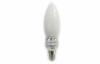 High Lumen 400Lm E14 12pcs Epistar LED Candle Bulb 5W Milky Cover