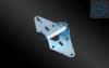 Zinc Plating Sectional Garage Door Parts , Garage Door Side Hinge