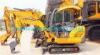 XE15 Hydraulic Crawler Excavator 0.044m for Construction in Yellow