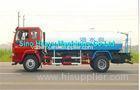 SINOTRUK Red Water Tanker Trailer 371 Horsepower , 400L Fuel Tank