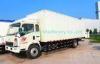 White Box Type Unloading Light Duty Trucks 8 Ton with EURO II Standard