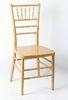 Metallic Yellow Polycarbonate Resin Chiavari Chair Waterproof For Outdoor , Contemporary