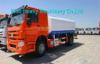 White EURO III Water Tanker Truck 15000L , 4x2 Fuel Tanker Trucks