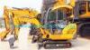 Yellow XE15 Hydraulic Crawler Excavator 0.044m for Construction