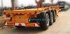 60T Manual Low Bed Trailer 3 Axles / Two single Trailer Truck