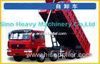 25 ton 8x4 Unloading Heavy Duty Trucks , EURO II 371 Horsepower Dump Truck