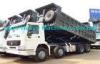 HOWO Manual 8x4 Dump Truck , 30 Ton International Dump Trucks