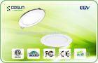 60Hz Customized Diameter LED Flat Panel Lights For Shops With High Efficiency , CRI > 80Ra SMD3014