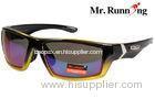 Custom Polarized Sport Sunglasses , UV400 Bicycle Spectacles For Men