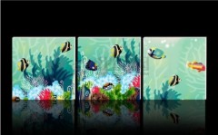 3D effect aluminium painting(07)