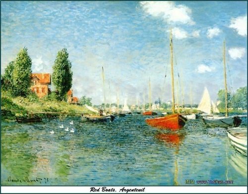 Oil painting of Monet(05)