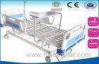 Multi-Function Adjustable Medical Manual Hospital Bed With Diner Table