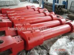Welded Hydraulic Cylinders For Marine Used In Metallurgy , oil industry
