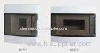 OEM Metal Enclosure Electrical Distribution Box , indoor / outdoor Switch Box 24 + 1 way 100A