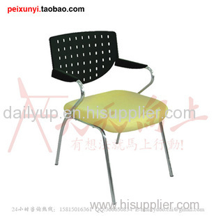 Plastic stacking lecture chair with elegent outlook