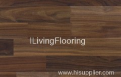 3-strips Walnut Laminated Flooring