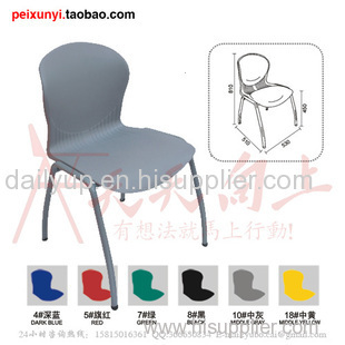 Cheap colorful plastic folding school chair with tablet,reasonable price