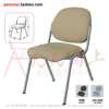 Plastic stacking lecture chair with elegent outlook