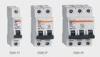 Waterproof Mini Circuit Breaker with AC 50Hz 230V , single pole MCB switch