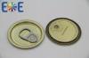 EOE Can Lids Tinplate Easy Open Ends , Full Open Metal Lids