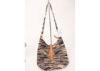 Fashionable Winter Mix Color Raffia Beach Bag For Party , 30cm x 32cm