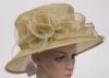 High Crown Feather Fascinators Big Decoration Ladies Church Hats For Fashion