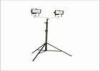 High Mast Telescopic Portable Light Towers , 2 * 500w 2 * 10000lm