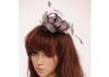 Light Brown Sinamay Fascinator / Summer Fascinators Headwear For Church