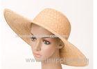 Beige Party Wide Brimmed Sun Hat