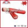 Heat Resistant Red Silicone Rubber Flexible Cable 500V Single Core