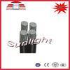 XLPE Insulated Aerial Bounded Overhead Cable , AAC / AAAC / ABC Conductor 4 Core